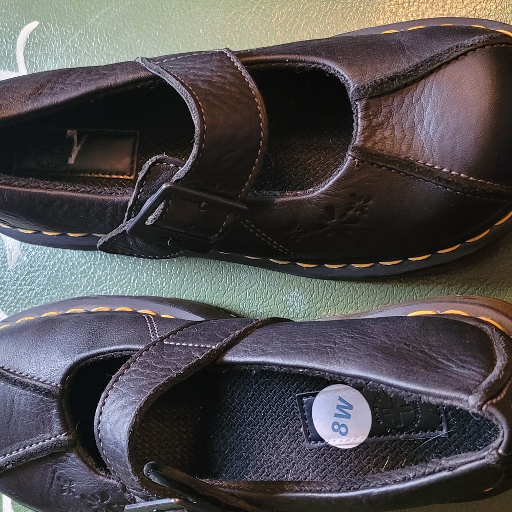 Black Leather Women's Shoes